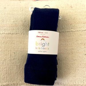 Hanna Andersson Ankle Tights - Navy